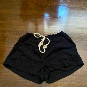 Forever 21 black shorts size small